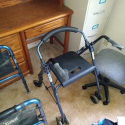 Wheelchair/Walker(w/ Seat)/And More Walkers
