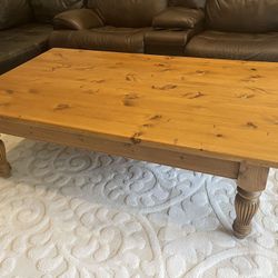 Wood Coffee Table 