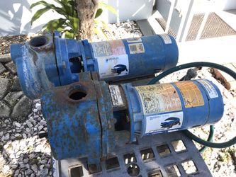 Gould’s Working pumps