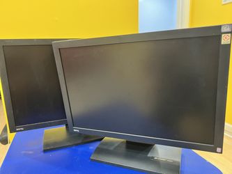 2X BenQ Monitor Q20WS, $30 for both monitors 