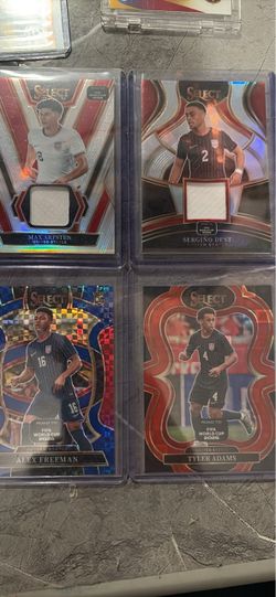 Panini Select FIFA World Cup 2026 USMNT Card Lot