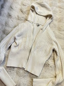 White Knitted Sweater