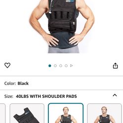 Weighted Vest, 12-120lb