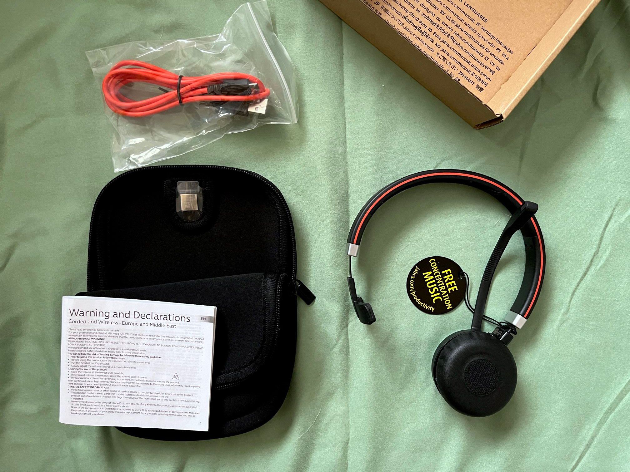 Brand New, Jabra Wireless Headset