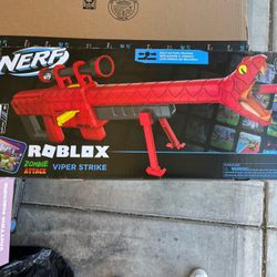 Nerf Roblox Viper Strike Blaster - Red and Black