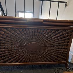 Rattan Storage Trunk