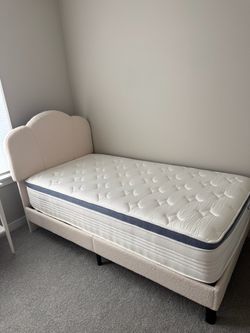 Twin Bed with Mattress