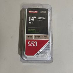 Oregon S53 AdvanceCut 14" Saw Chain Homelite - Worx - Shindaiwa 