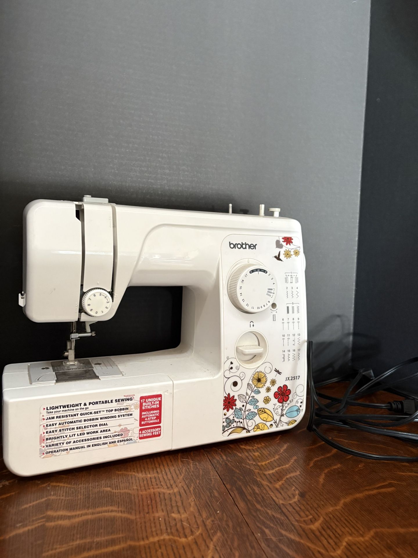 Brother JX2517 Sewing Machine
