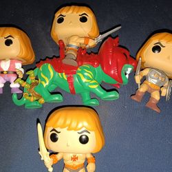 He man  Funko Pops Collection All For 30.00