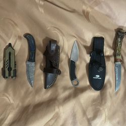 4 Piece Multi Tool And Knife Set