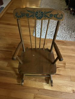 Antique Kid’s Rocking Chair