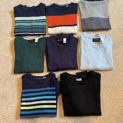 8 Sweaters / Sweatshirts Kids Size 5 - 6