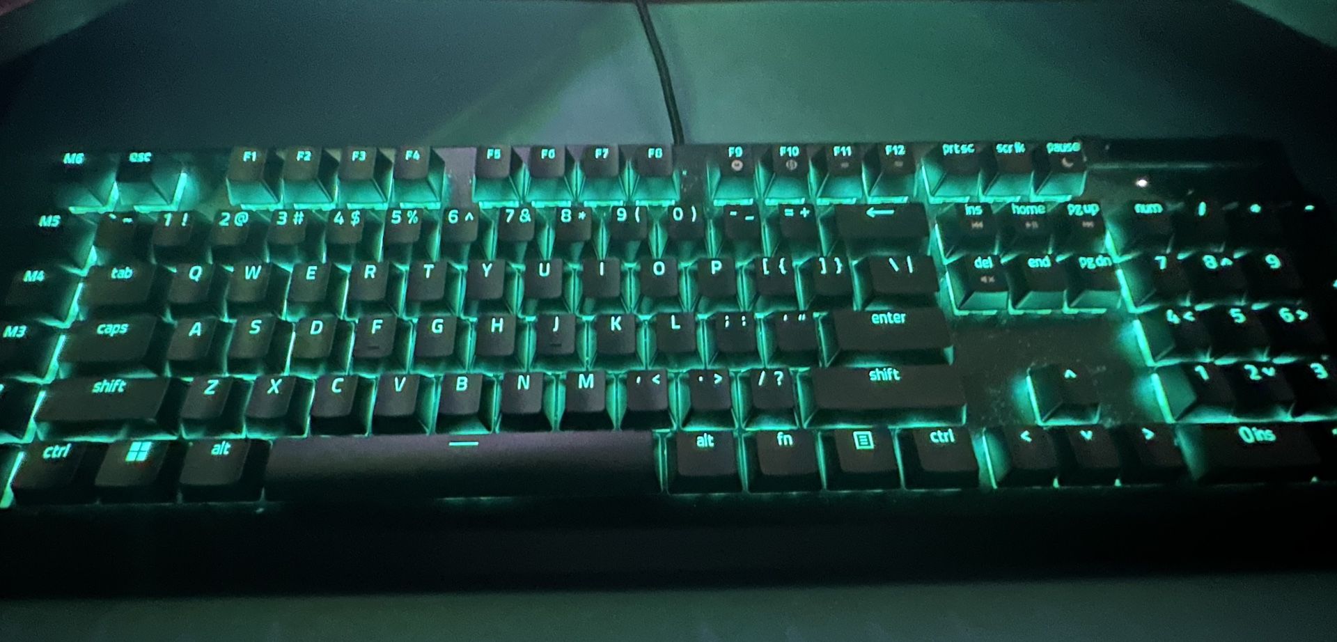 Razer BlackWidow V4 X Mechanical Gaming Keyboard: Green Switches