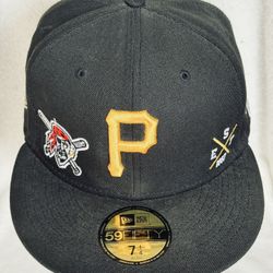 Pittsburgh Pirates MLB New Era Fitted Cap Sz. 7 1/4