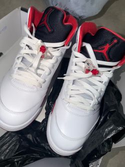 jordan 5 “fire red”