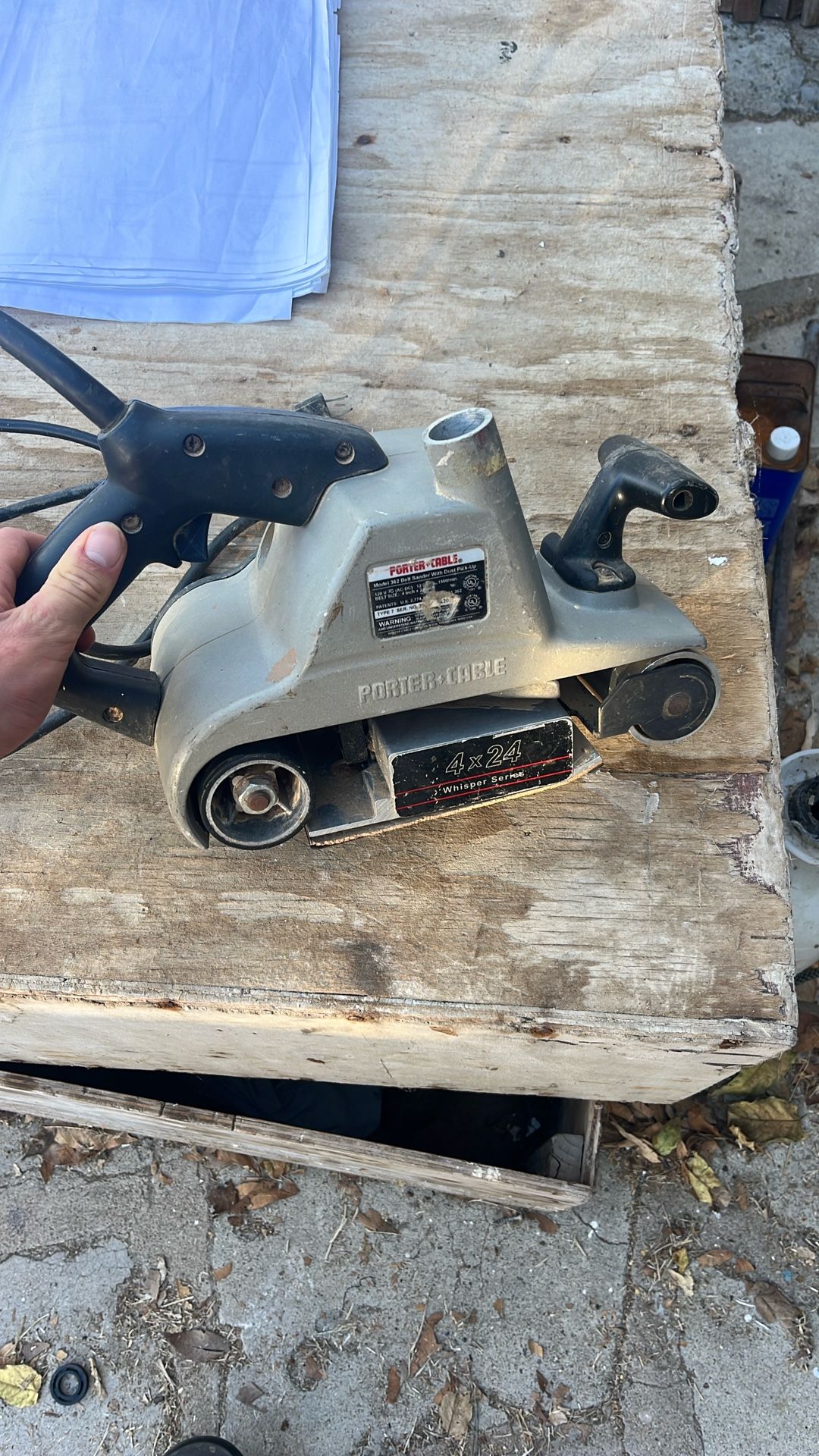 Porter Cable Belt Sander