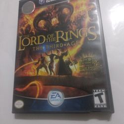 Nintendo GameCube Game The Lord Of The Rings The Third Age Use