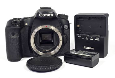 Canon EOS 70D 20.2mp Digital DSLR Camera Body - 11,106 Shutter Count