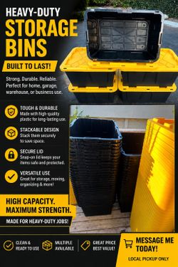 27 gallons containers