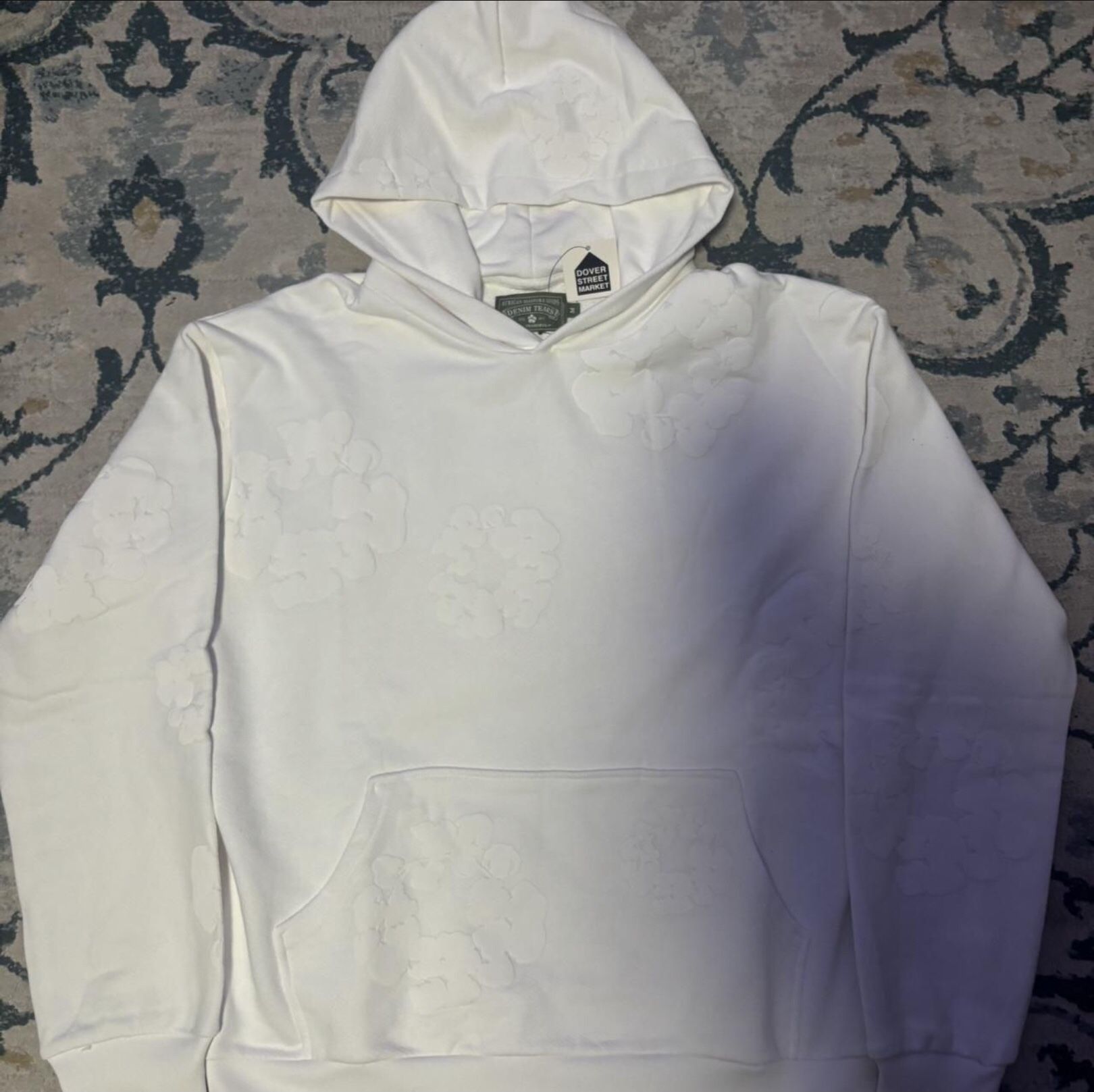 Denim Jeans Tears Hoodie White On White Chrome Tee Cotton Wreath Hearts Off White Hoodie