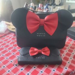 Minnie Mouse Purse W/wallet Laungefly