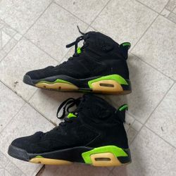 Jordan 6s Electric Green