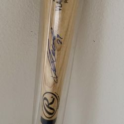Vladimir Guerrero Signed Bat 