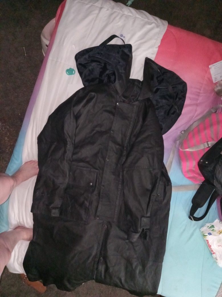 Men's Full-body 100% Leather Jacket