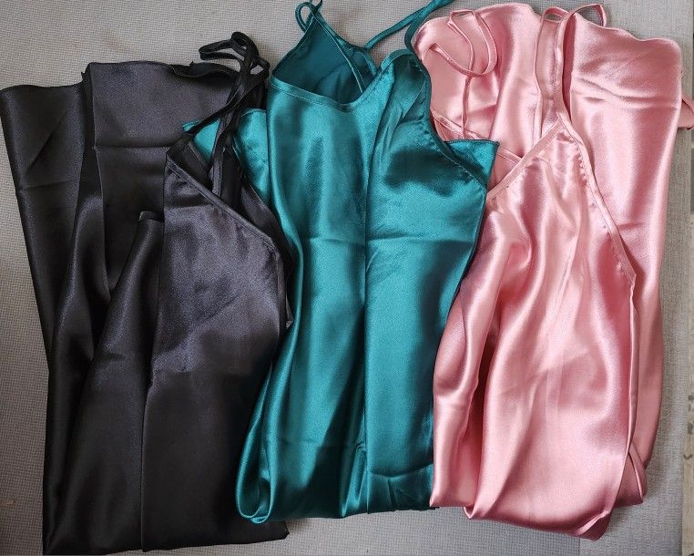 Womens Size Large Silk Pj's