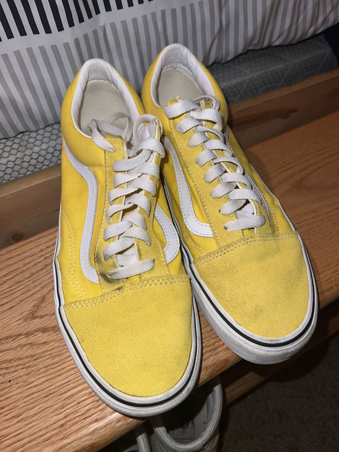 Yellow Vans- Old Skool