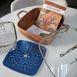 Copper Chef® XL 11″ Casserole Pan Set - Never Used