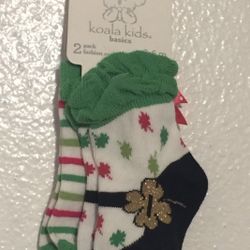 St. Patrick’s Day Baby Socks 