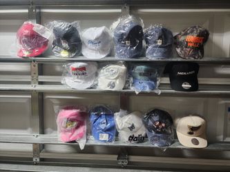 One lot of ( 16 ) Hats .