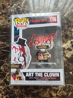 Terrifier 2 Art the Clown David Howard Thornton Autographed Signed Funko POP #1796