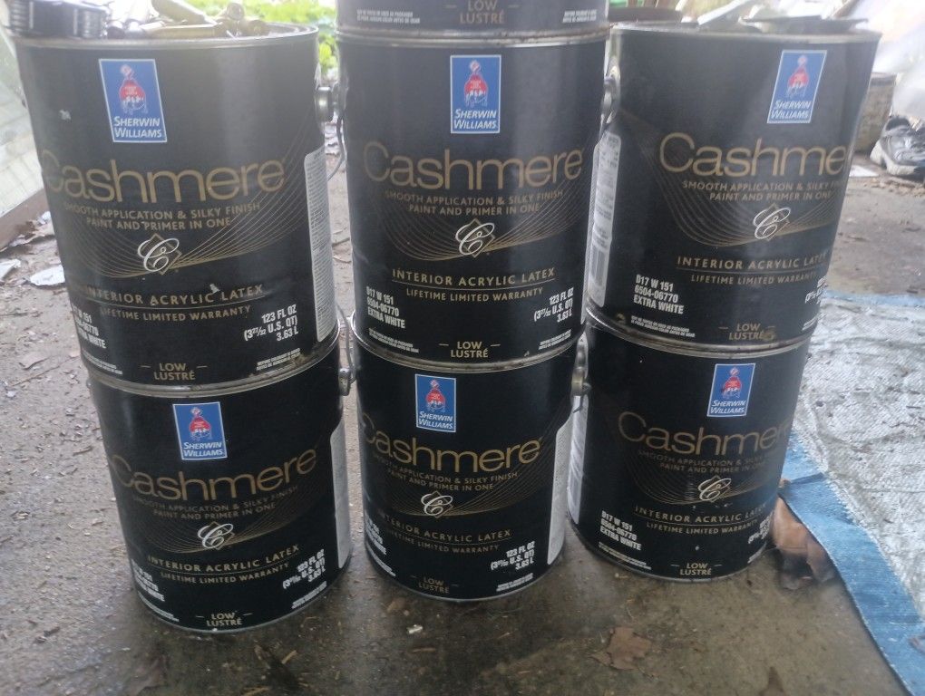 1 Gallon Of White Paint $15 Was $80 From Sherwin-Williams