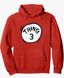 Dr Seuss Thing 3 Hoody