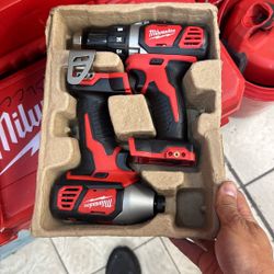 Milwaukee M18 Drill And Impact 