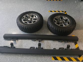 JEEP WRANGLER JL OEM ROCK SLIDERS/ROCKER GUARDS