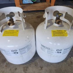 2 New Propane Bottles