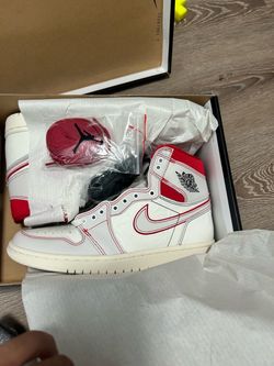 Air Jordan 1 Retro High phantom Gym Red Sz7.5