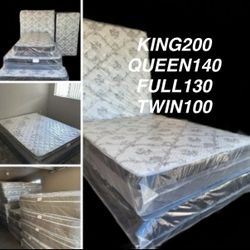 Mattresses King Queen Full Twin 