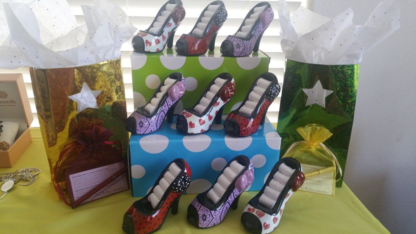 Mini High Heel Shoe Ring Holder Display $8.00 Each or 3 for $20.00