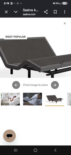 Brand new ajustable king size base