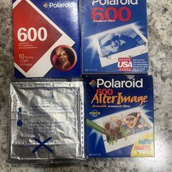 Expired Polaroid 600 Film (4 different packs)