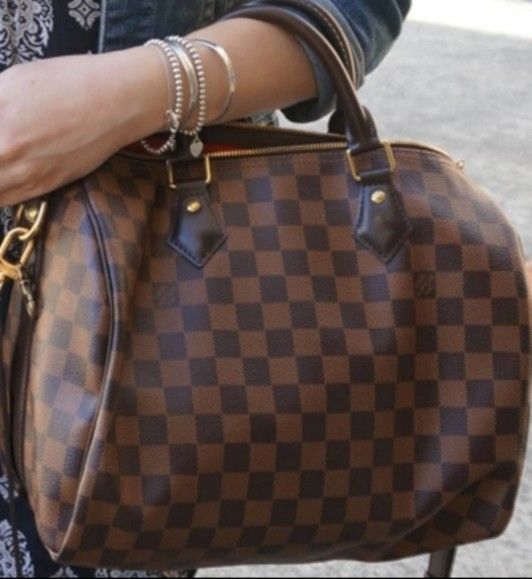 Louis Vuitton Damier Ebene Speedy 35