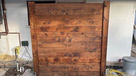 Wood Back drop