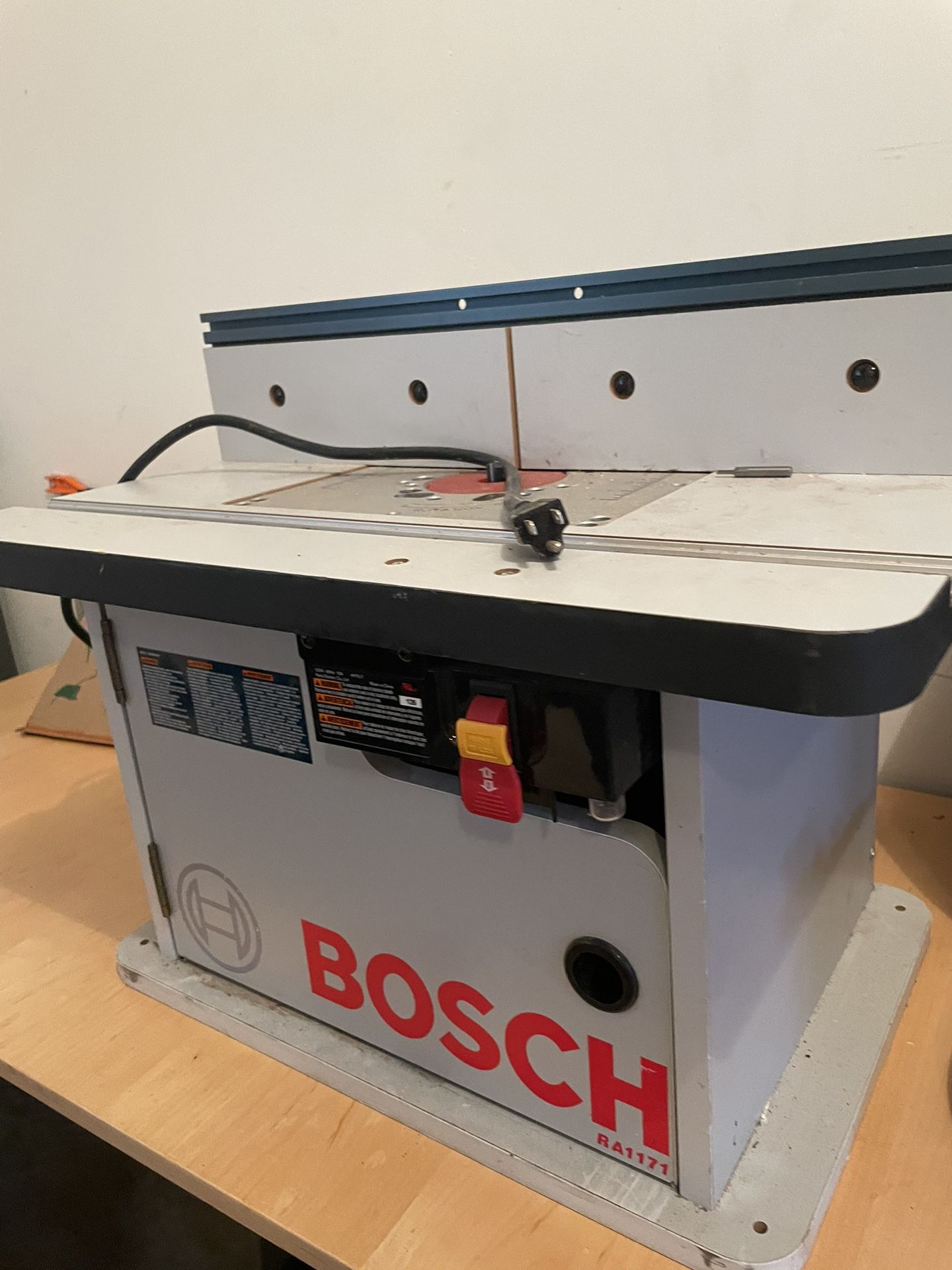 Bosch Router And Table