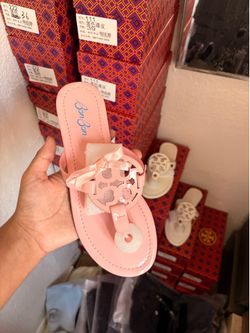 Pink Tory Burch Sandals