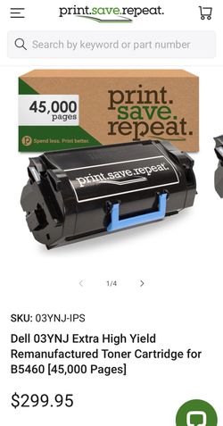 Dell 03YNJ Extra High Yield Toner Cartridge